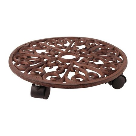 Plantentrolley rond l35b35h6cm - afbeelding 1