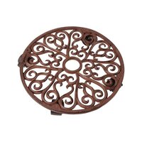 Plantentrolley rond l35b35h6cm - afbeelding 2