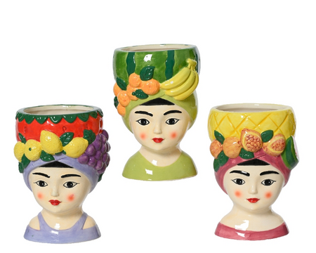 Planter dolomiet l8.5b8.5h13.5cm a3