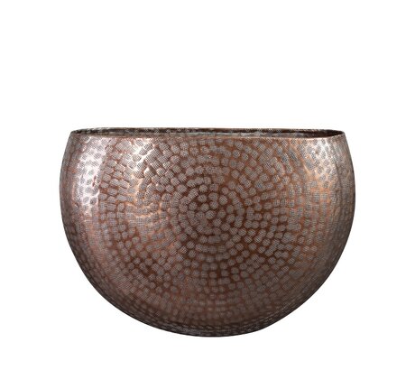 Planter nynke l47b21h31cm rose gold - afbeelding 1