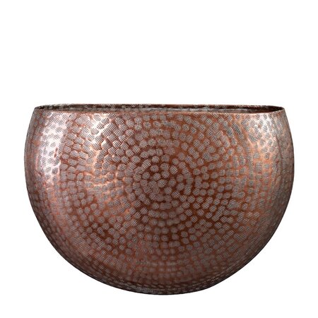 Planter nynke l54b25h37cm rose gold - afbeelding 1