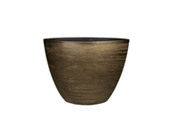 Planter ryan l33b16h25cm shiny gold