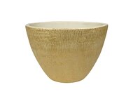 Planter ryan l33b16h25cm shiny sand - Ter Steege