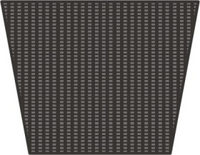 Plantmand plastic 19x19 cm