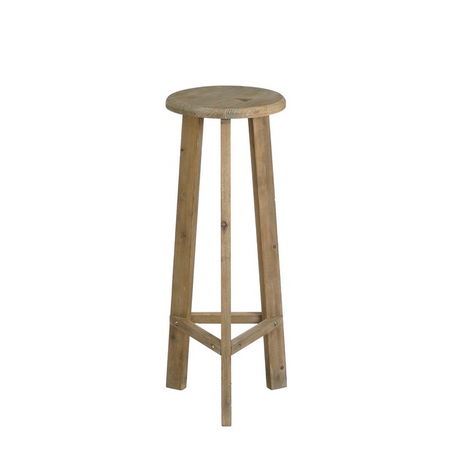 Planttafel blade d30h80cm bruin