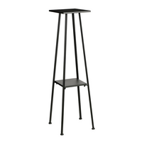 Planttafel l30b30h120cm zwart