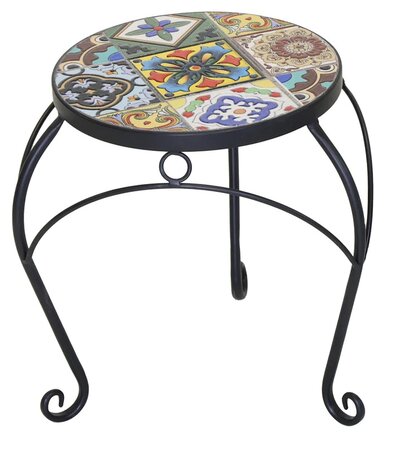 Planttafel malaga d26h33 zwart