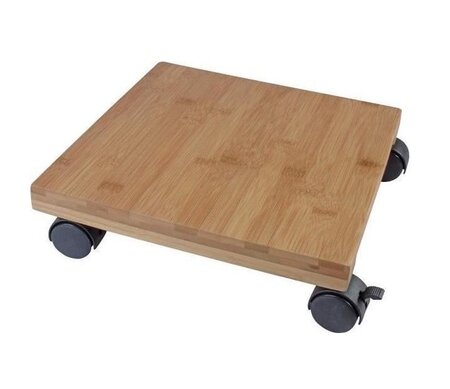 Planttrolley bamboe h7.5b30l30