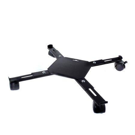 Planttrolley metaal  d34-51cm zwrt