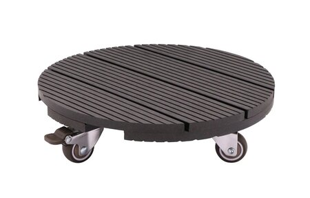 Planttrolley wpc h7.5d30cm antr.
