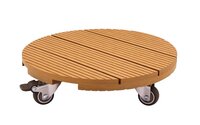 Planttrolley wpc h7.5d30cm houtl.