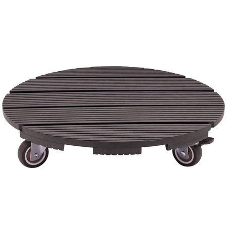 Planttrolley wpc h8.5d80cm antr.