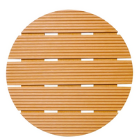 Planttrolley wpc h8.5d80cm houtl.