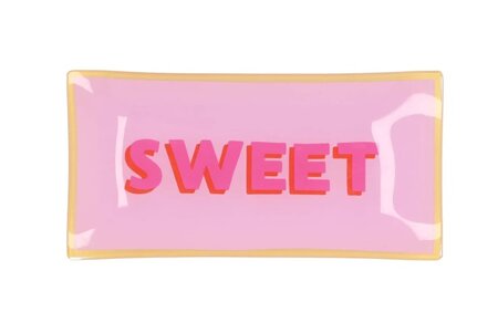 PLATE RECTANGLE SWEET 20X10X2CM