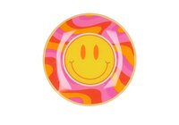 PLATE ROUND SMILE 18X18X2CM