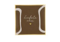 PLATE SQUARE LIEFSTE OMA 18X18X2CM