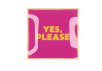 PLATE SQUARE YES, PLEASE 18X18X2CM
