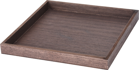 PLATEAU 30X30CM BRUIN