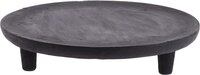 PLATEAU ROND 37CM MANGO HOUT Z