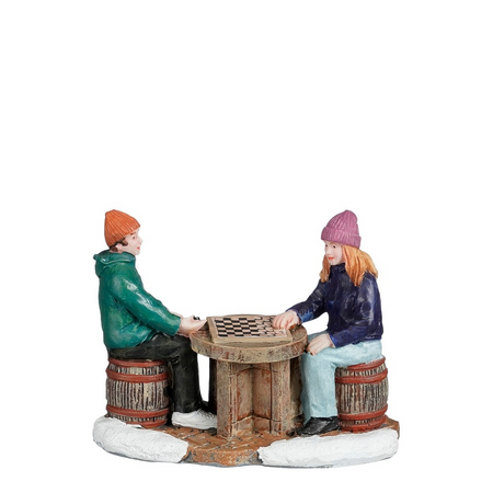 Playing checker l7.5b4h6cm