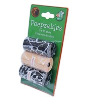 Poepzakjes safari pak 3 rol a 20