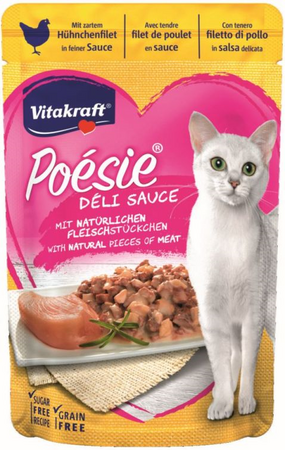 Poesie delisauce kip 85g