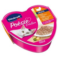 Poesie kalkoen en kaassaus 85g