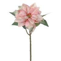 Poinsettia l30cm roze
