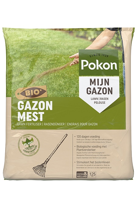 Pokon Bio Gazonmest 125 m2