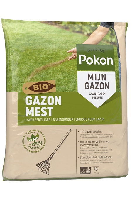 Pokon Bio Gazonmest 75 m2