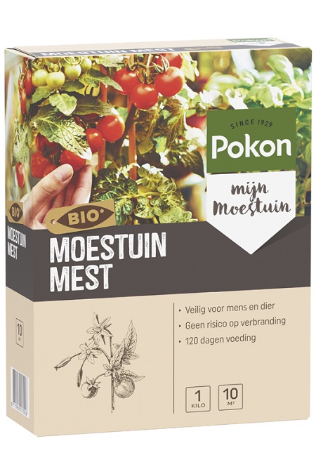 Pokon Bio Moestuinmest 1 Kg - afbeelding 1