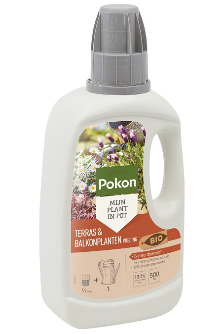 Pokon Bio Terras & Balkon Planten Voeding 500 ml