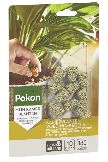 Pokon Kamerplanten Voedingskegels 10 stuks - afbeelding 1