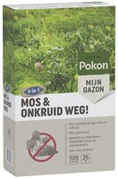 Pokon Mos en Onkruid Weg! (3 in 1) 25 m2