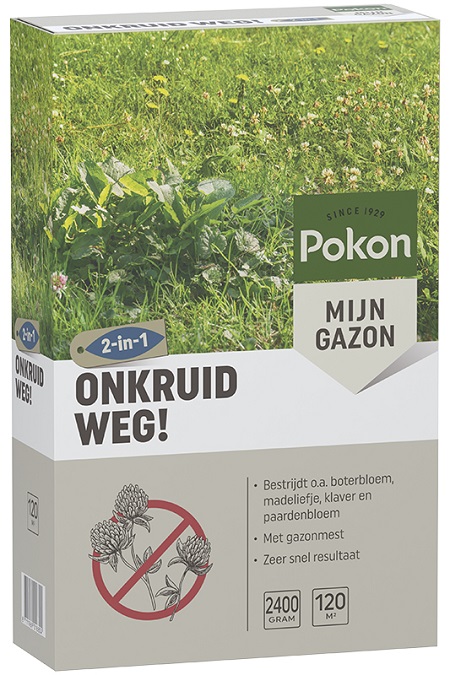 Pokon Onkruid Weg! 120 m2 2400 gram