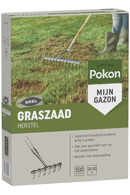 Pokon SOS Graszaad Herstel 500 Gram - afbeelding 1