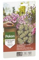 Pokon Terras & Balkon Planten Langwerkende Voedingskegels 10 stuks - afbeelding 1
