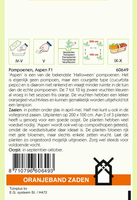 Pompoen aspen f1 hybride 7zd - afbeelding 2