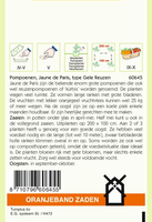 Pompoen jaune de paris 4g - afbeelding 2