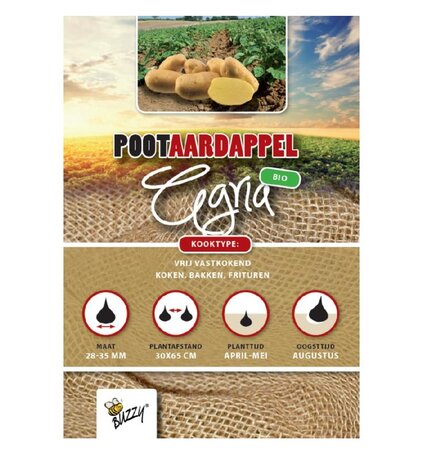 Pootaardappel bio agria 1kg
