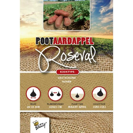 Pootaardappel roseval 1kg