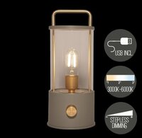 Portable lantaarn 25x11cm olijf