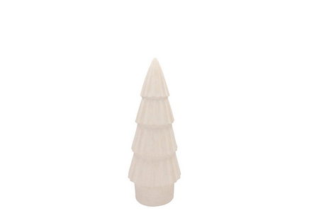 PORTO PINE TREE WHITE 10X10X20CM