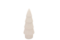 PORTO PINE TREE WHITE 14X14X28CM