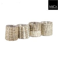 Pot alexis d7h7cm beige assorti per stuk