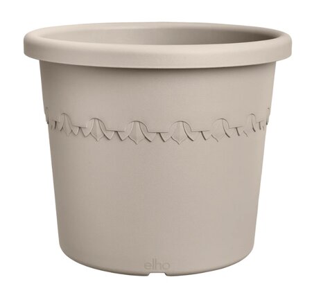 Pot algarve cilindro d25cm beige