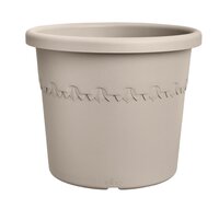 Pot algarve cilindro d30cm beige