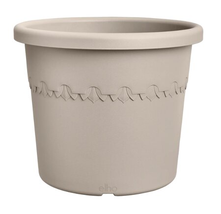 Pot algarve cilindro d40cm beige