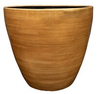 Pot alisa d39h34cm mosterd