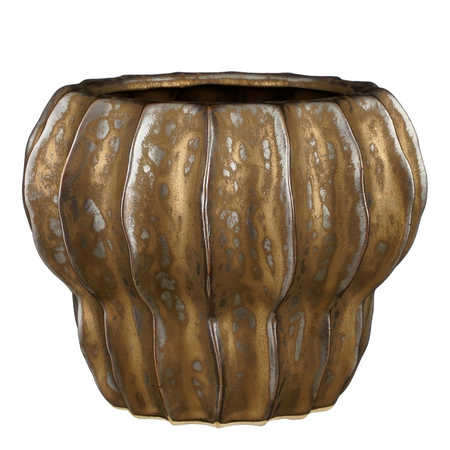 Pot altea d20h15.5cm brons